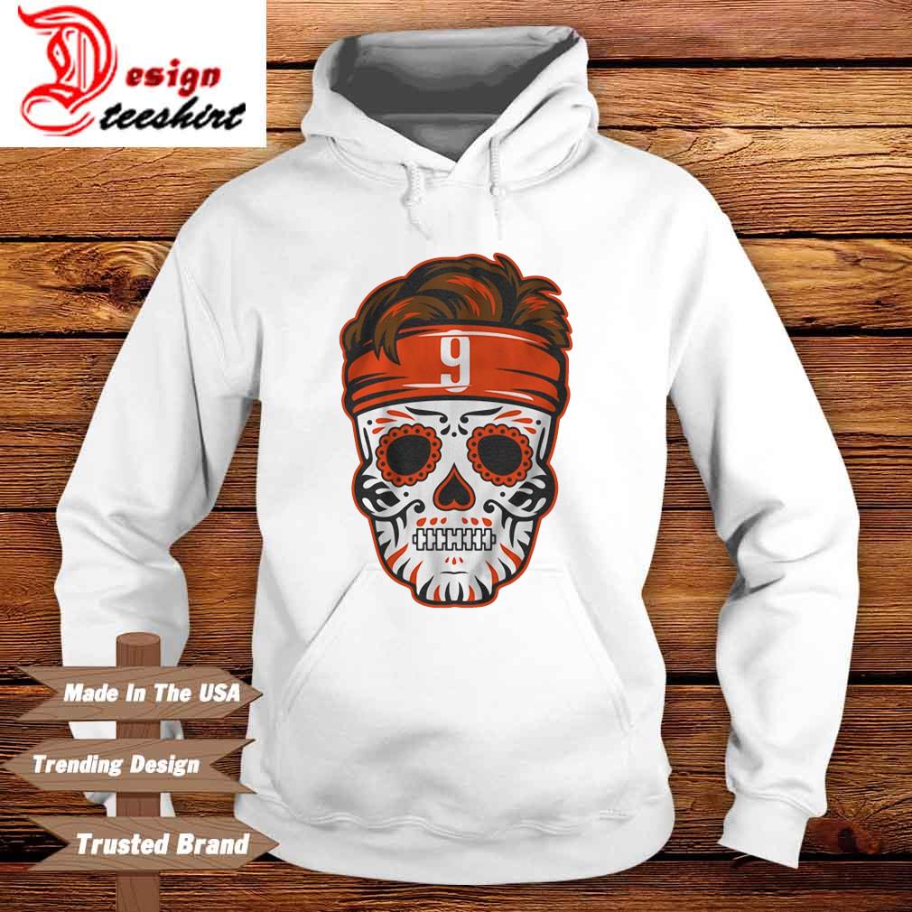 Cincinnati Bengals Joe Burrow Sugar Skull Shirt,Sweater, Hoodie