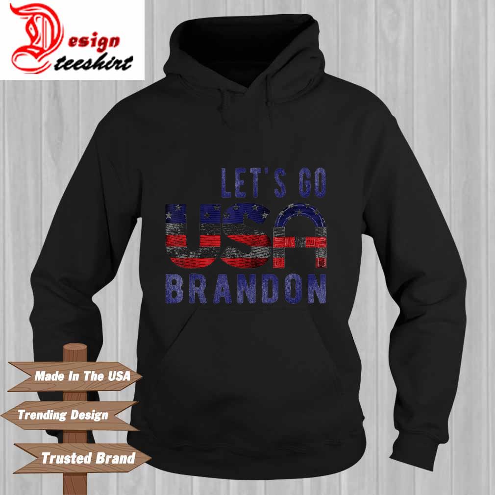 Let's Go Brandon Meme Usa Flag 2021 Shirt, hoodie, sweater ...