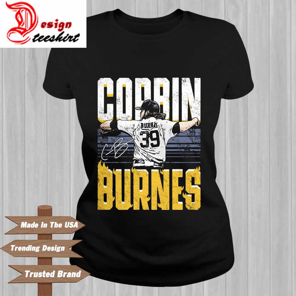 Corbin Burnes signature All Star 2021 pitched a combined no hitter on  September 11 2021 shirt, hoodie, sweater, long sleeve and tank top
