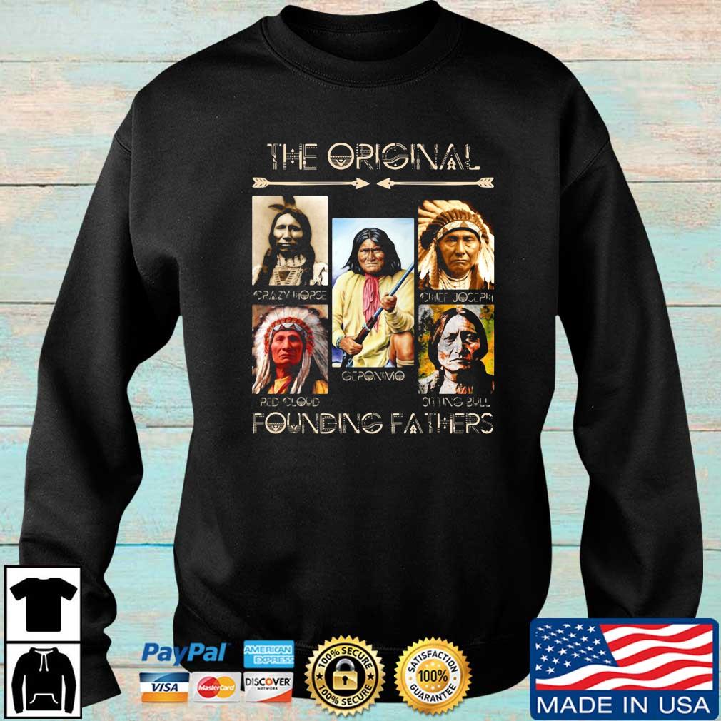 The Original Founding Fathers Native Americans Painting Version T Shirts,  Hoodies, Sweatshirts & Merch