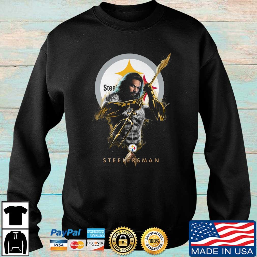 Pittsburgh Steelers Aquaman Steelers man logo shirt, hoodie, sweater, long  sleeve and tank top